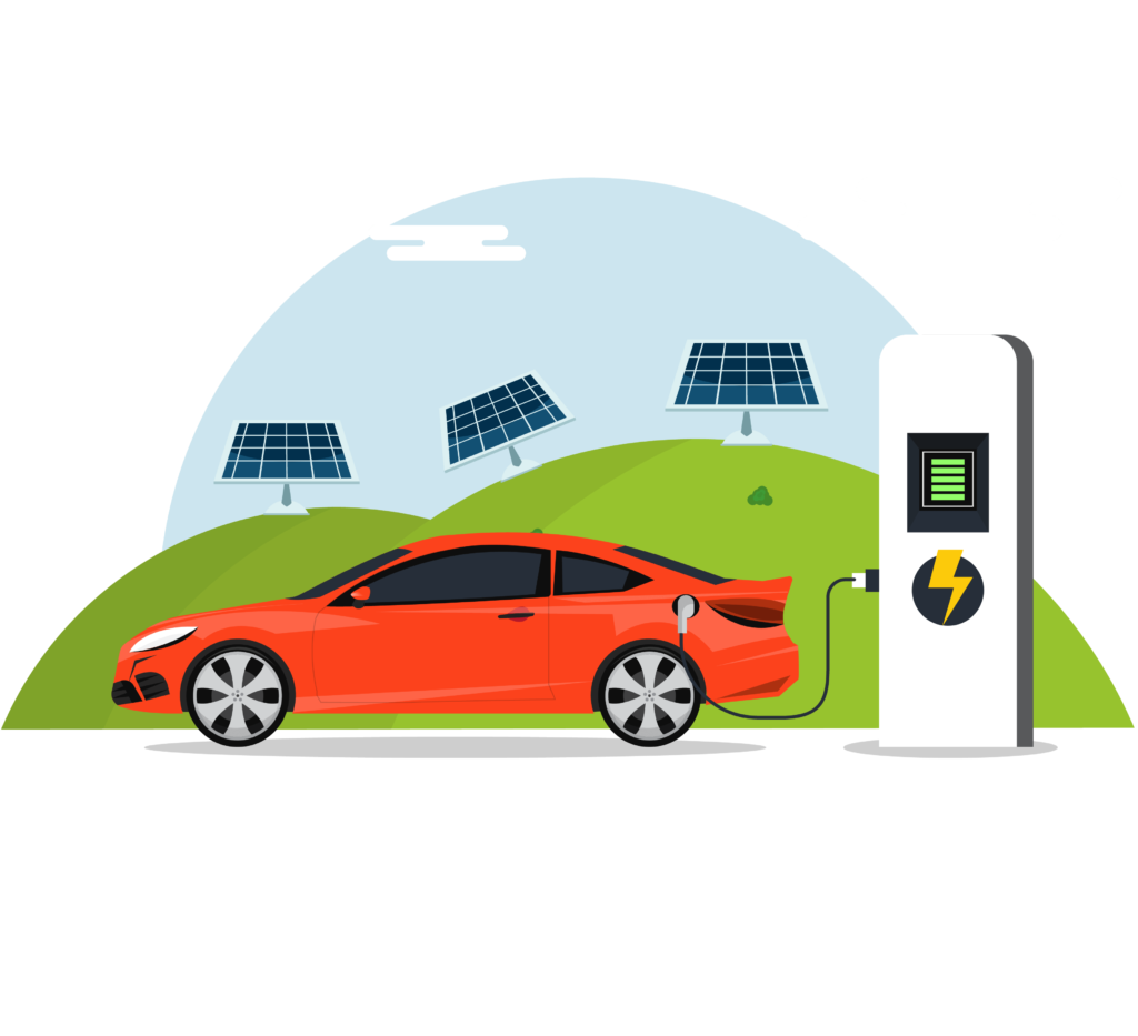 Solar car charging stations by Truesun Energy